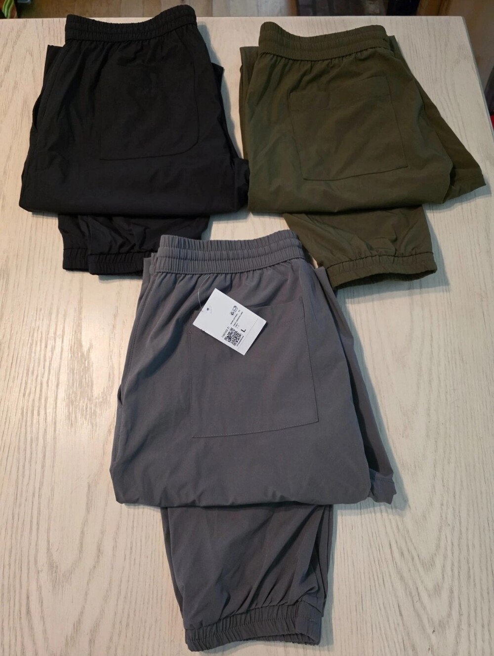 Mens Forever 21 Jogger Style Pants. Lot Of 3 Pairs. Large. New